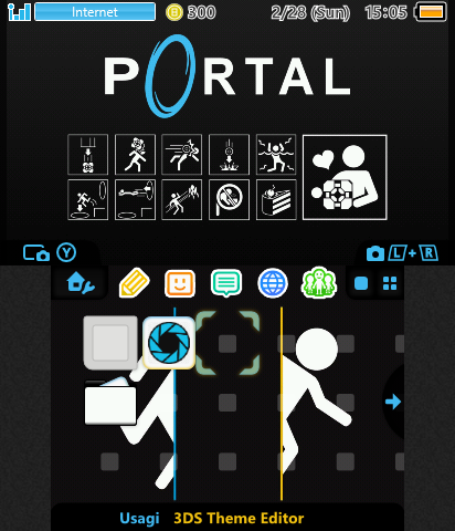 Portal 2 theme