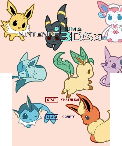 Eeveelution Splash 3DSXL