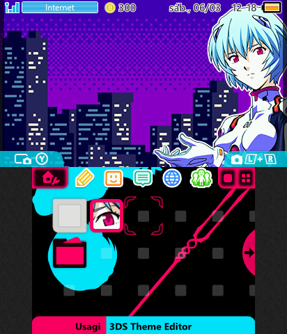 Neon Rei Theme