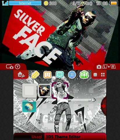 Travis Strikes Again Silver Face