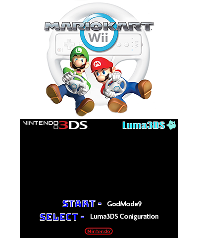 Mario Kart Wii Splash Screen