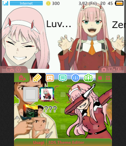 A theme about Zero Two.