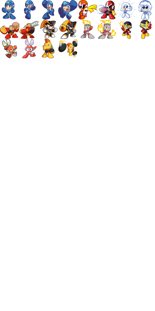 Mega Man Powered Up - chibi