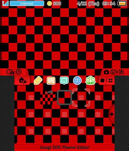 Patterns: Red Checkers