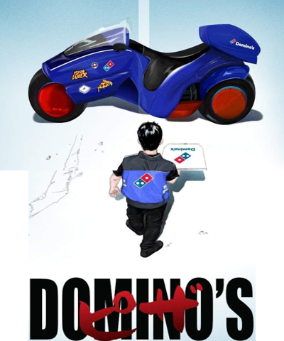 DOMINOS - AKIRA style