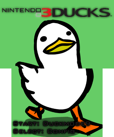 Duck Splashing - Text