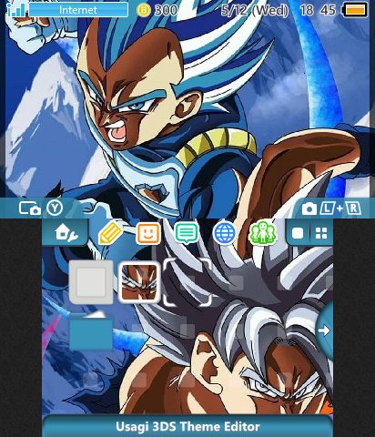 Ui Goku And SSJBE Vegeta