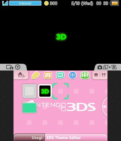 OG Nintendo 3DS Pink Theme