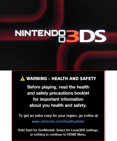 SPLASH SCREEN 3DS TEMATICO