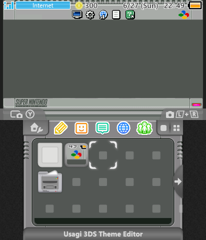 SNES Theme Gray Neutral