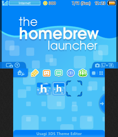 Homebrew Launcher Theme (V2)
