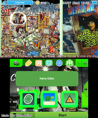 Weird Al 2DSXL Theme