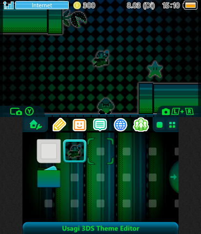 Super Mario Green'n'Blue Neon