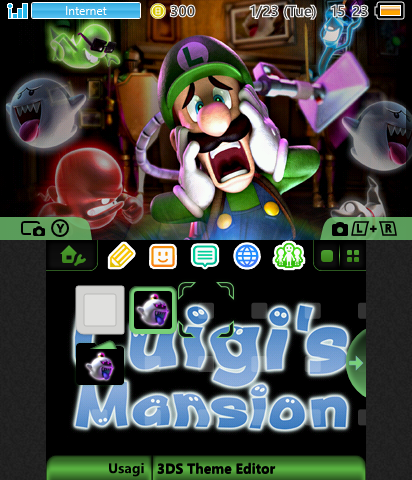 Luigi mansion theme (no scroll)