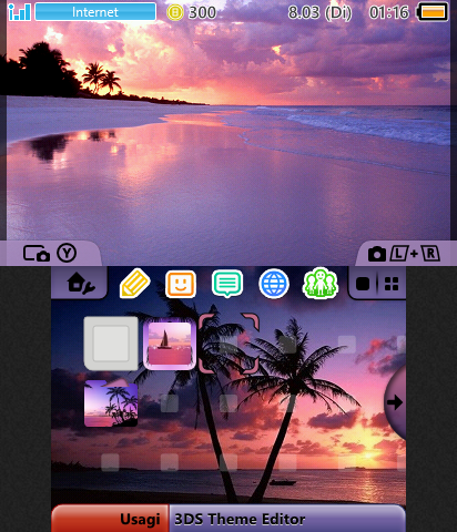 Sunset Beach Theme