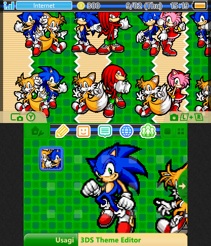 Sonic advance 3 player select