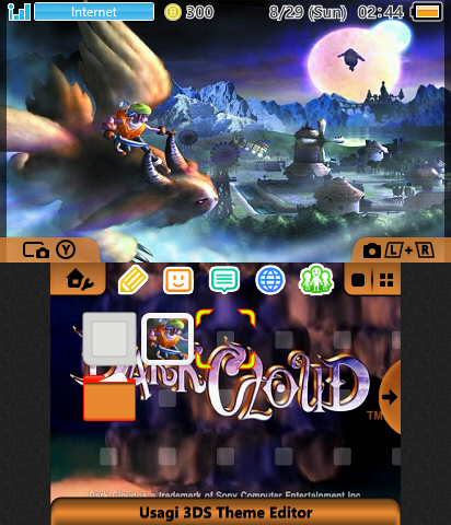 Dark Cloud Theme