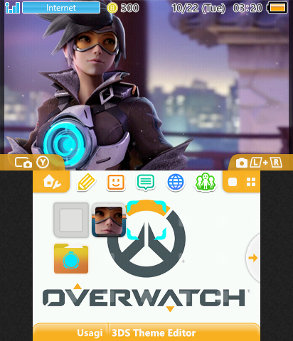 Overwatch Tracer Theme