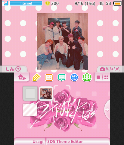 Stray Kids Pink Theme