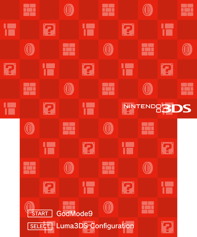 Glyphs (Mario Red)