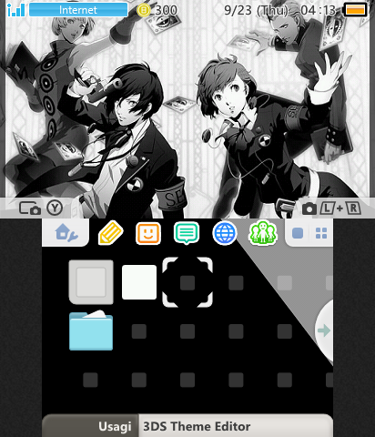 Persona 3 BW theme