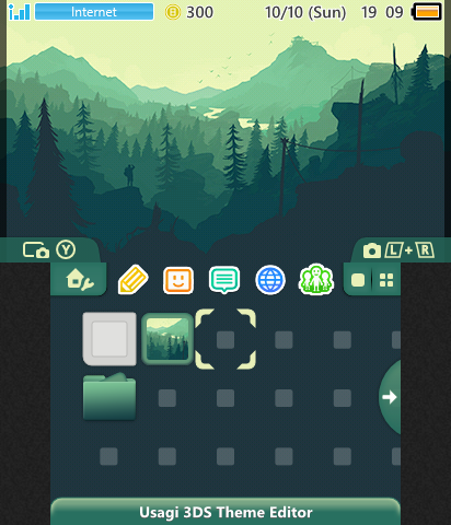 Green Forest Theme - Fire Watch