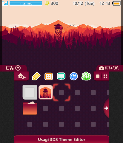 Orange Forest Theme - Fire Watch