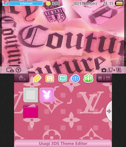 Girly Pink Y2K Theme