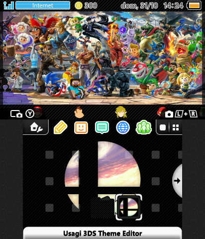 Super Smash Bros Ultimate Mural