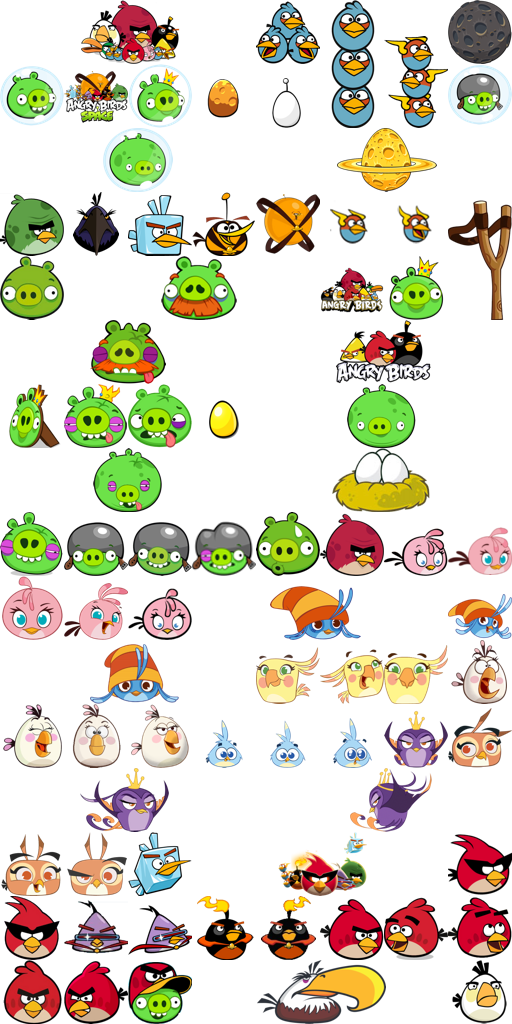 Angry Birds badges pack