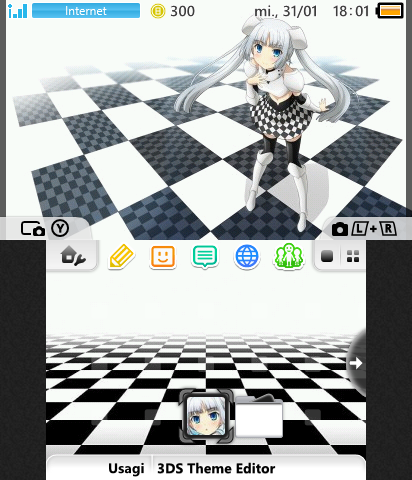 Miss Monochrome: Theme.