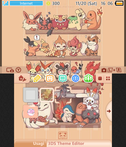 Fire Pokemon Aesthetic Theme
