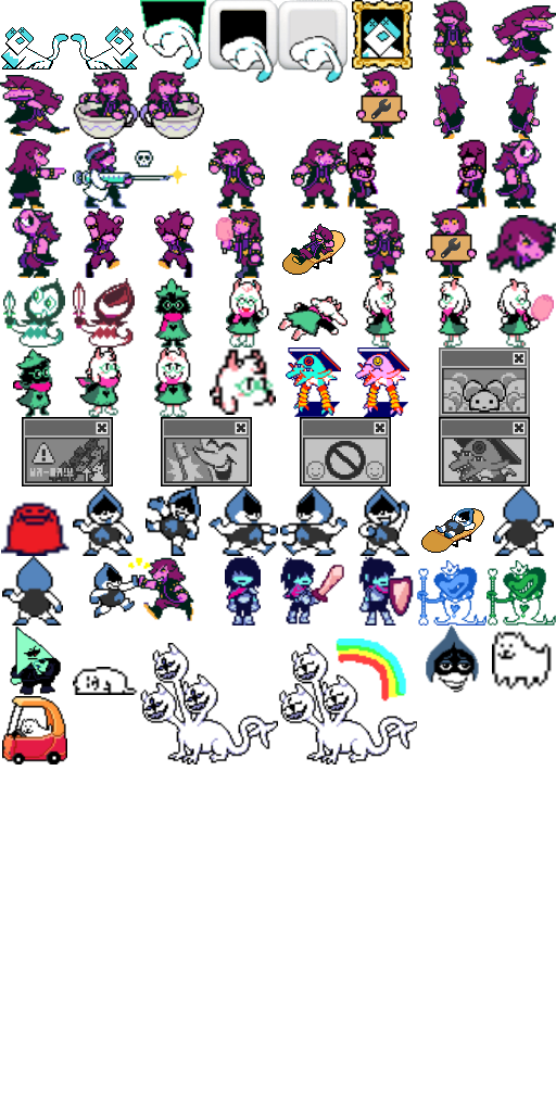 Deltarune Badge pack