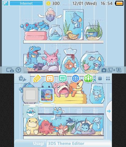 Water Pokemon Aesthetic Theme
