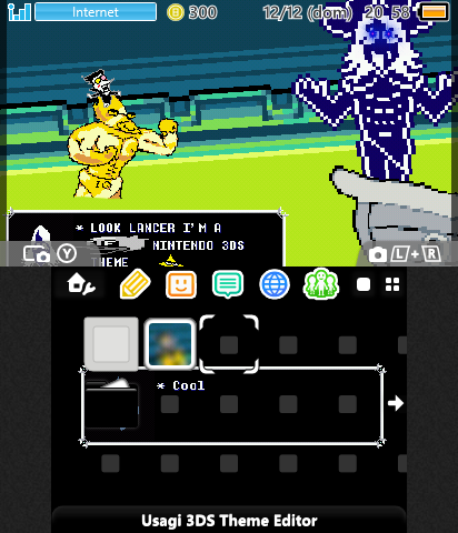 Look Lancer I'm a theme