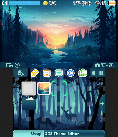 Forest Sunset Theme