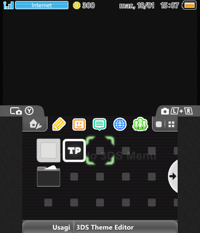 Nintendo DSi Dark Style Theme