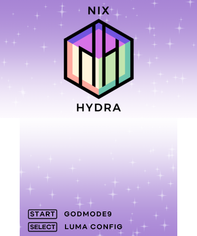 Nix Hydra Logo (Sparkly)