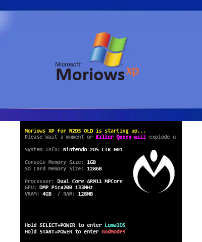 JJBA - Moriows XP Splash OLD 2DS