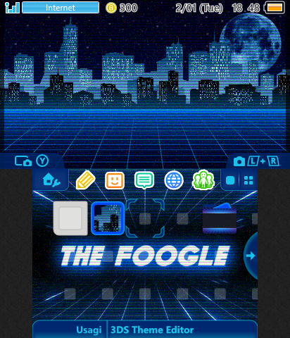 Vibin' Vaporwave (BLUE, NO MII)