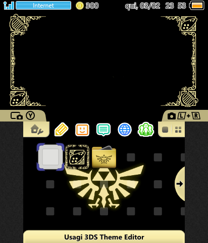 TLOZ 25th Aniversary 3DS Theme