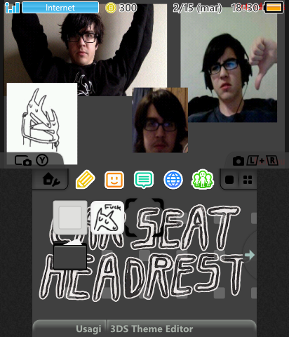 car seat headrest theme