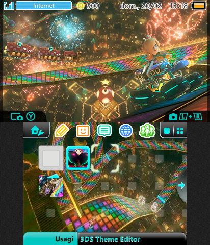 MK8 - Rosalina Rainbow Road