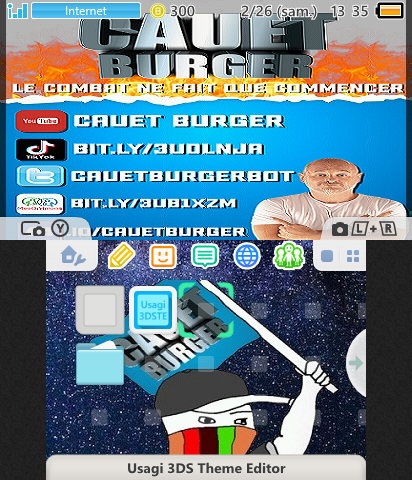 Cauet Burger Theme