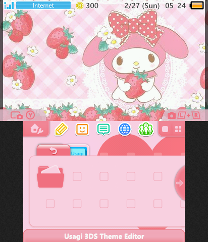 My Melody Strawberry Theme