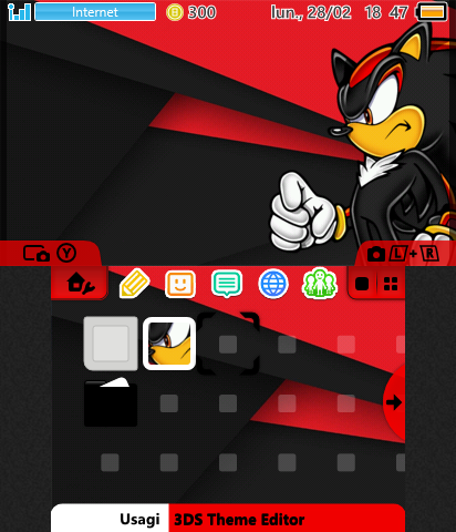 Shadow theme
