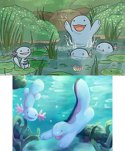 Quagsire Splash theme