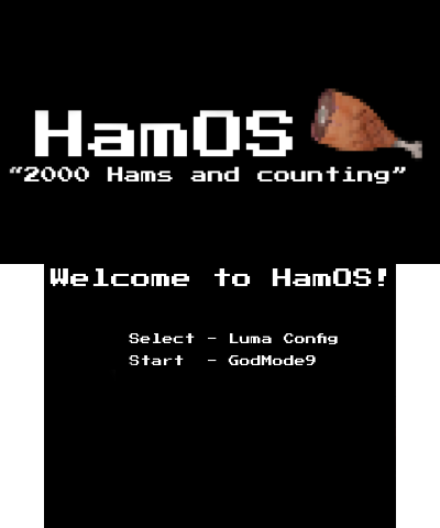 HamOS Boot Screen