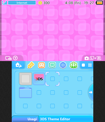 Pink/Blue Theme