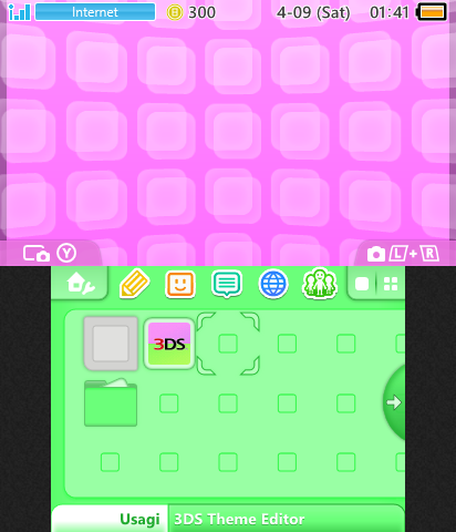 Lavender & Lime green Theme